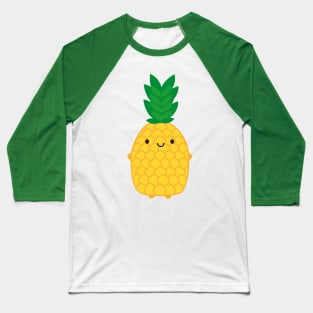 Kawaii Pineapple Baseball T-Shirt